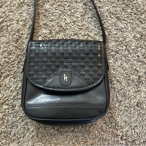 Hartmann by Lombardo Black Crossbody Purse